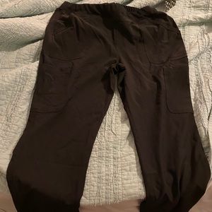 Heart soul black scrub pants